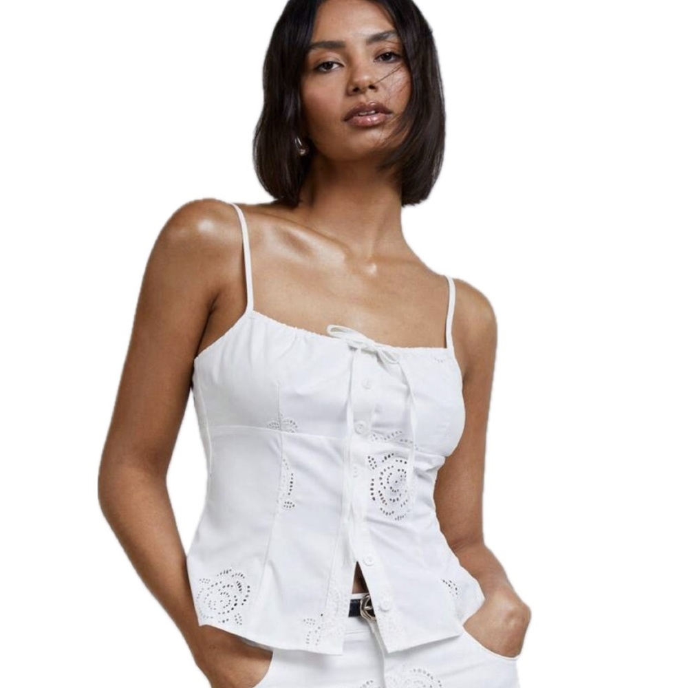 White Women's Cami Top